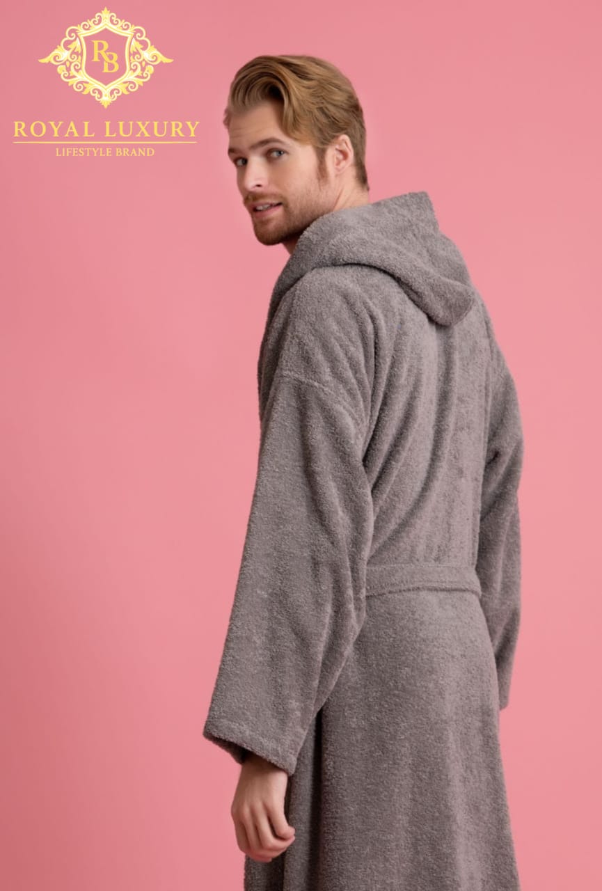 ADULT HOODED BATHROBE