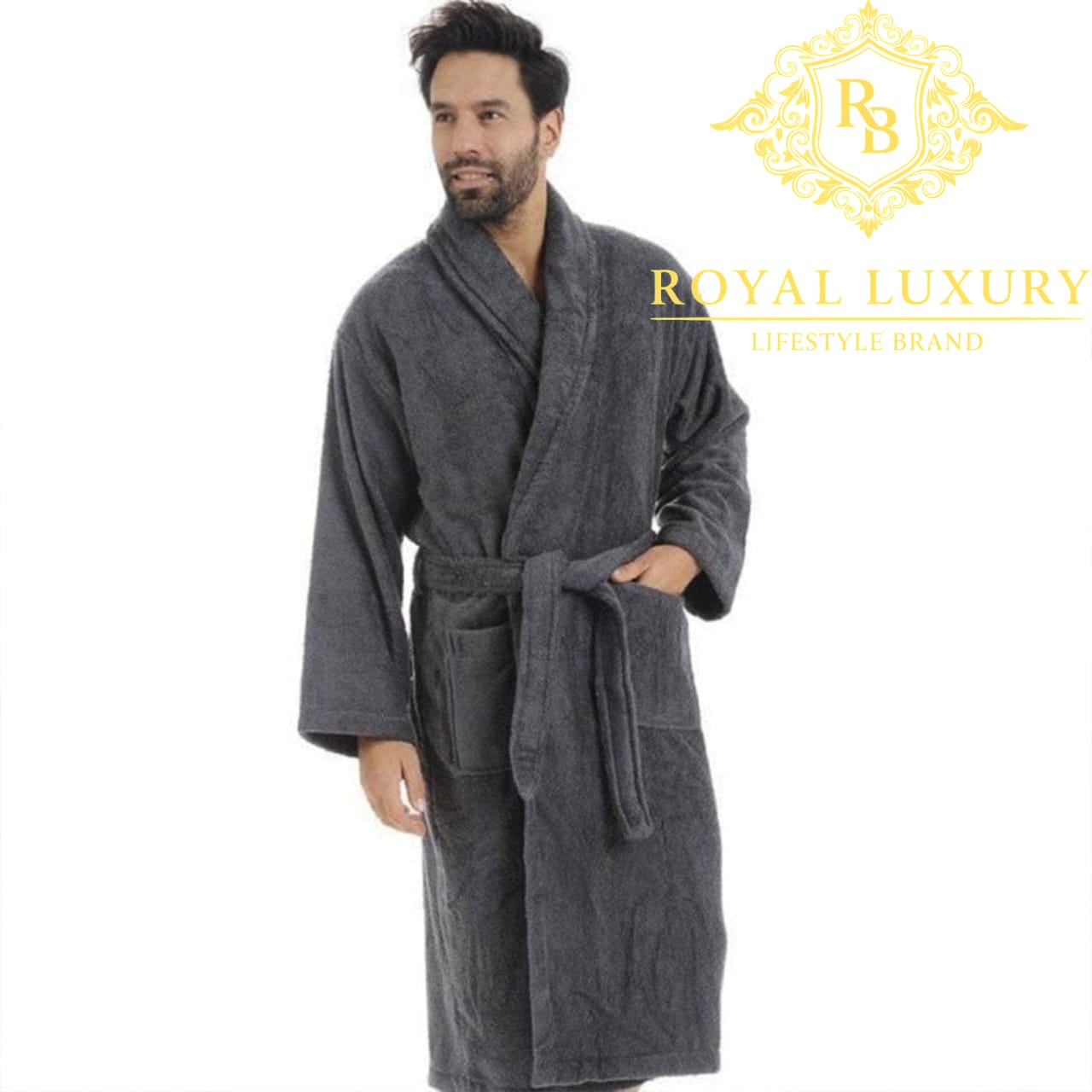 ADULT SHAWL COLLAR BATHROBE