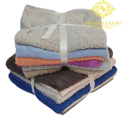 FACE TOWEL  12 PCS COMBO MULTI COLOURS