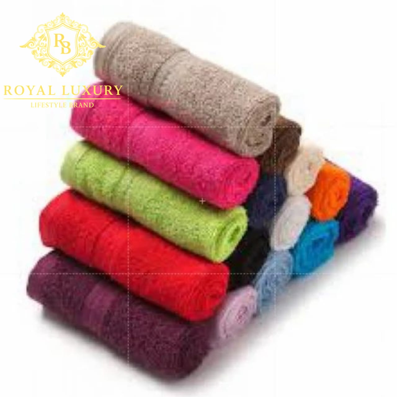 FACE TOWEL  12 PCS COMBO MULTI COLOURS