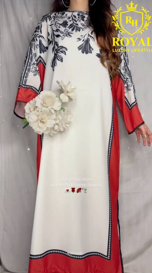 Long Printed Lawn 3/pcs suit