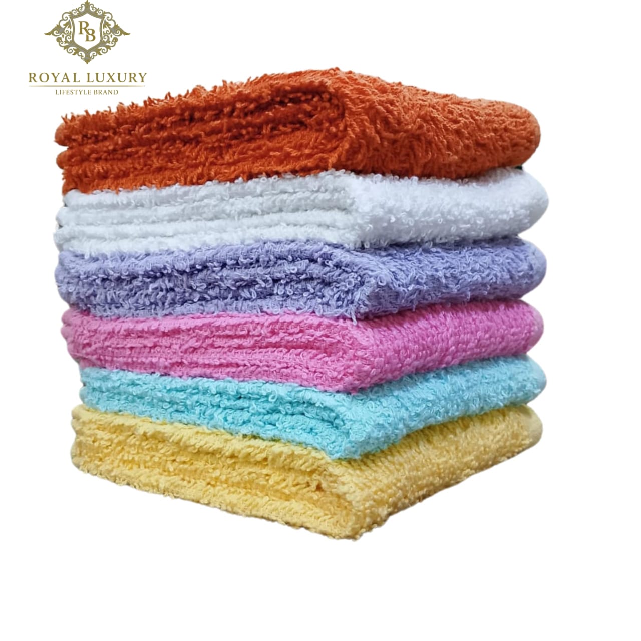 TERRY WASH CLOTH 12 PCS COMBO